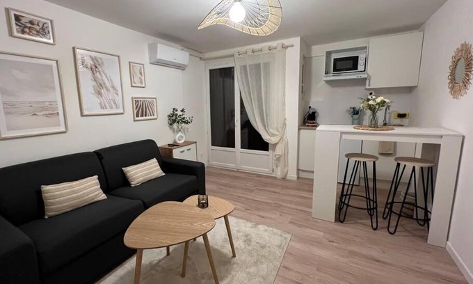 Hopitaux-Facultes Apartamento | *La Pampa, Studio, Parking, Clim, Hôpitaux/Fac*