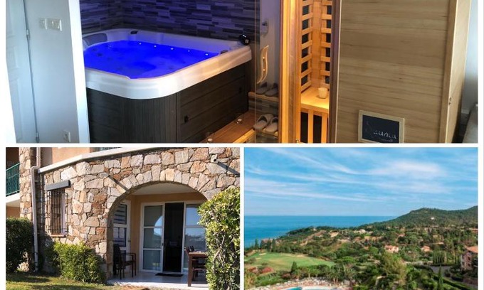 Cap Esterel Apartamento | la parenthèse, spa et sauna privatif