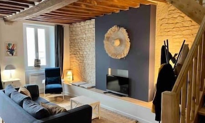 Luc-sur-Mer Apartamento | - La Petite Baleine, Appt à 50m de la Plage -
