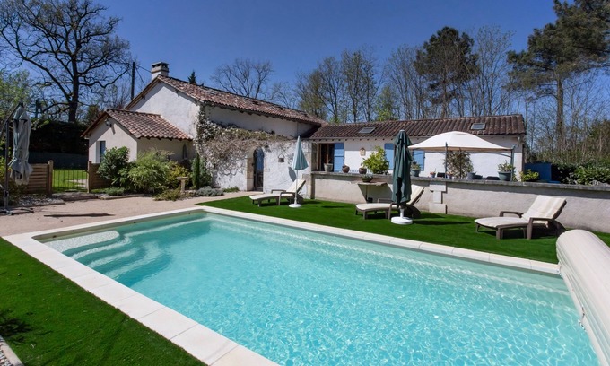 Allemans Casa | La Petite Maison d'Allemans - Piscine, Jardin
