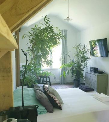 Dourdan Cama Y Desayuno | La petite maison du jardin d'Apollon
