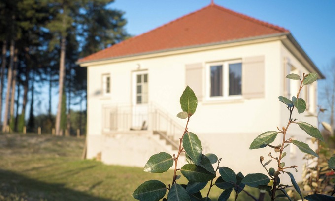 Saint-Quentin-en-Tourmont Casa | La Pinède with private garden and breathtaking view of the forest