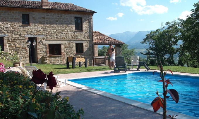 San Girolamo Villa | La Pieve, villa privada, piscina, sibylline, bicicletas, gimnasio, juegos, relax ...