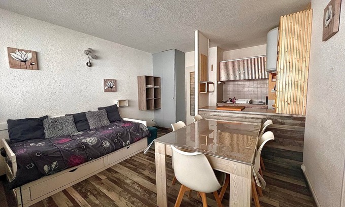 Pla d'Adet Apartamento | La Piste - Appartement 28 m² vue montagne