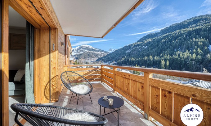 Saint-Jean-de-Sixt Apartamento | La Pointe Percée: Alpine Retreat 4*