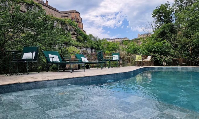 Bozouls Casa | La Providence, 13th century mill, heated pool, comfortable, view