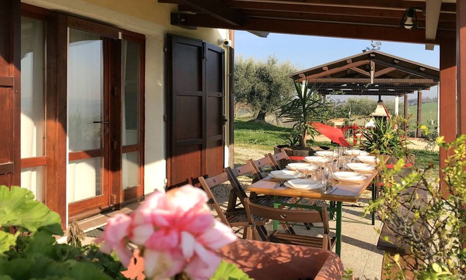 Bettolelle Villa | Historic farmhouse on the hills of Senigallia near the sea and the historic center 9pax