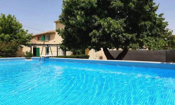 Mallemort Casa | "La Régalade" - Family house in the countryside and on the edge of Durance.