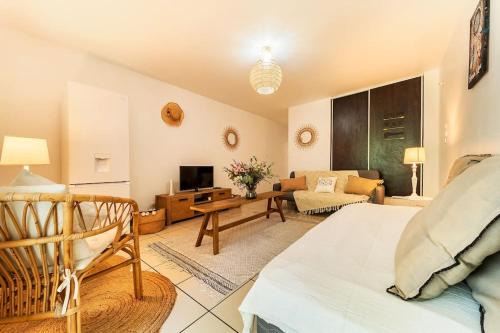 Boucan Canot Apartamento | La Rose Bohème Boucan Canot 2mn de la plage