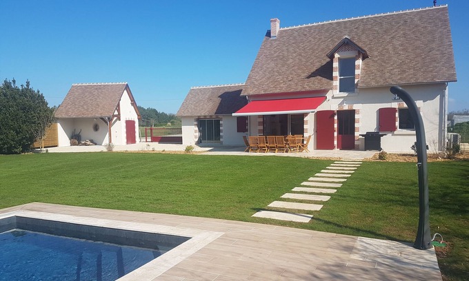 Fontaines-en-Sologne Casa | LA ROTIERE LODGE DU CERVOLET 4-bedroom house in the Loire Valley