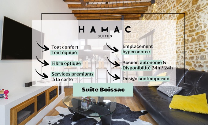 Bellecour - Hotel Dieu Apartamento | La Suite Boissac - Cœur de Lyon - Bellecour