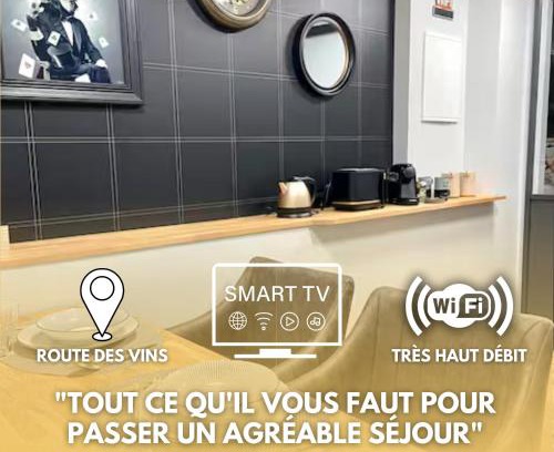 Kintzheim Apartamento | ✧ La Suite ✧ studio de charme route des vins