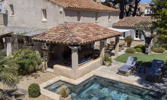 La Ciotat Chalet De Esquí | La Taurine. Belle maison de standing, piscine,clim