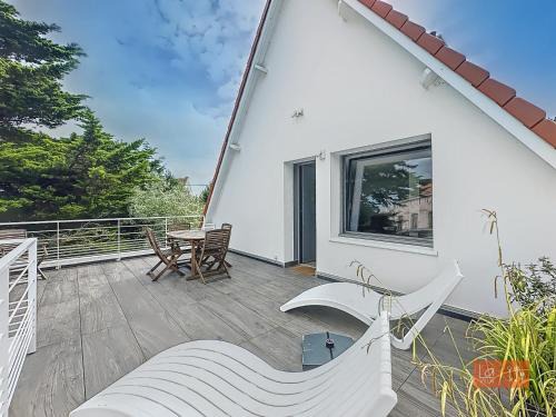 Ambleteuse Apartamento | La Terrasse : 1er étage villa proche plage