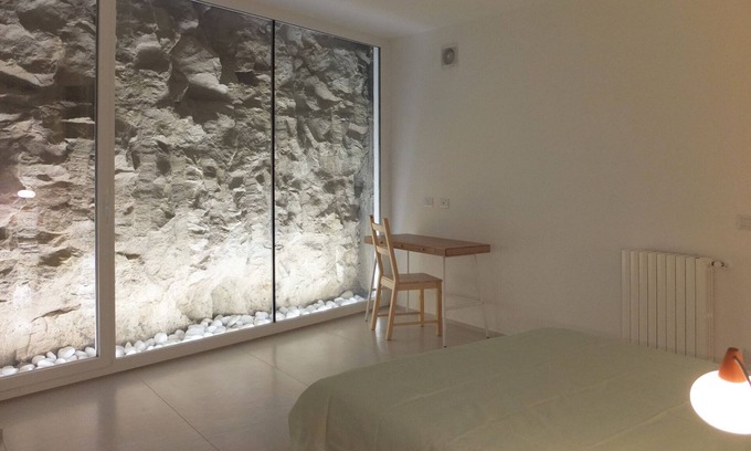 Ragusa Apartamento | habitaciones "La Timpa" con una vista sobre la roca