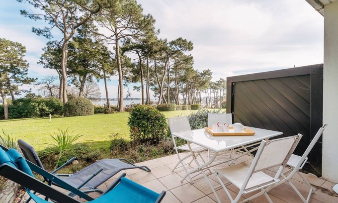 La Trinite-sur-Mer Apartamento | La Trinité/Mer - 2-room apartement -35m²-Port view