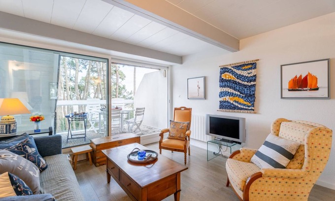 La Trinite-sur-Mer Apartamento | La Trinité/Mer-3-room apartment-50m²-Port view