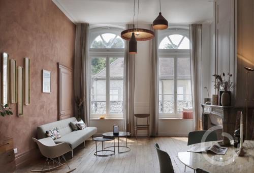 Salins-les-Bains Apartamento | La troussotte, superbe appartement de 110m2 avec terrasse et jardin