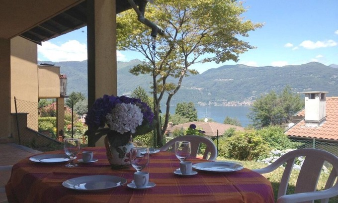 Germignaga Casa | la Veranda Cómoda residencia de vacaciones