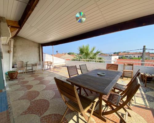 Moyen-Vernet Villa | La villa au palmier - 10ch, 2sdb, toit terrasse