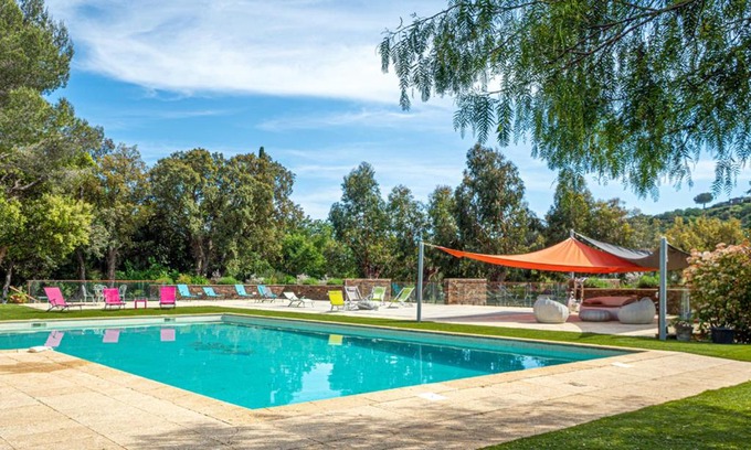 Sainte-Maxime Apartamento | La villa Roméo, piscine et spa