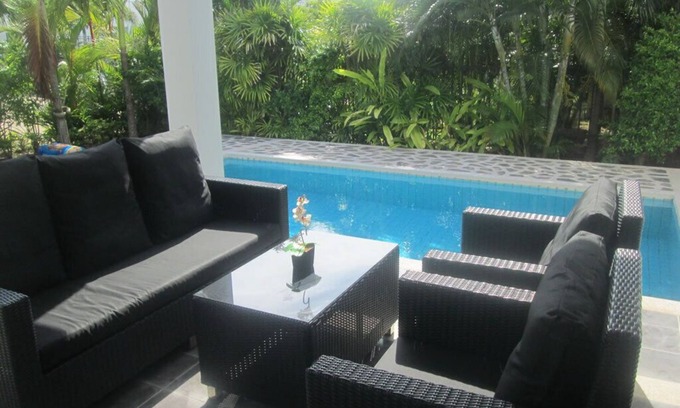 Kram Villa | Laem Mae Phim - ¡Vivir frente al mar en una villa con piscina privada!
