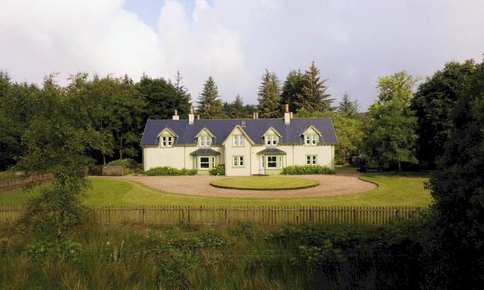 Newton Stewart Casa | Lagafater Lodge - su propio "privado de 7.000 acres estado escocés.