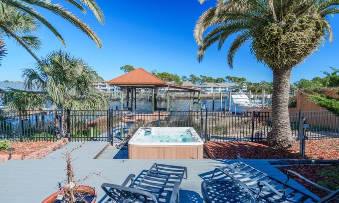 Silver Sands Casa | Lagoon Hideaway | Waterfront 4BR Home, Pool, Dock, Game Room, Short Walk to Beac