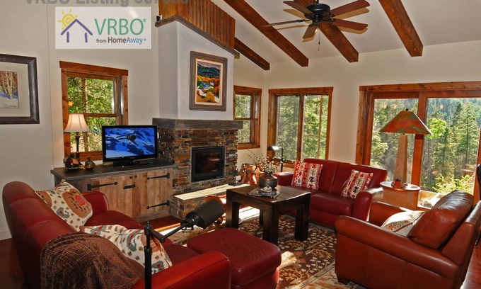 Taos Ski Valley Casa | Chalet de lujo relajado, excelente ubicación cerca del elevador para principiantes Pioneer