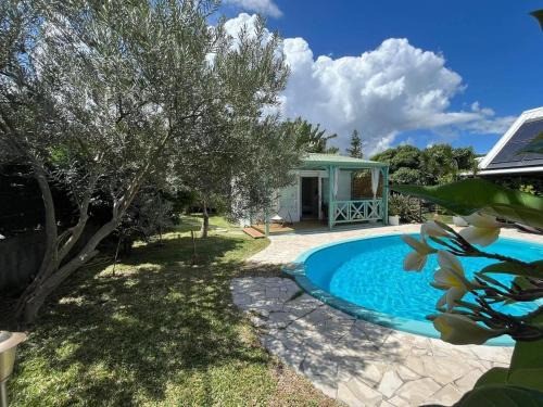 Saint-Pierre Chalet De Esquí | LaKaz Daniel - Bungalow avec piscine