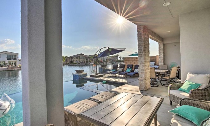 Terra Lago Casa | Lake and Mountain Views Indio Oasis with Pool