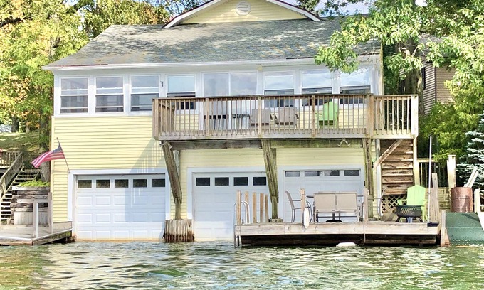Clymer Casa | Lake Front Home Near Peek'n Peak