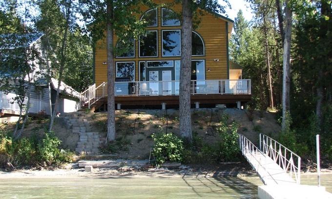 Diamond Lake Cabina | Frente al lago, Vistas al atardecer, Diamond Lake, Spokane / Newport, WA