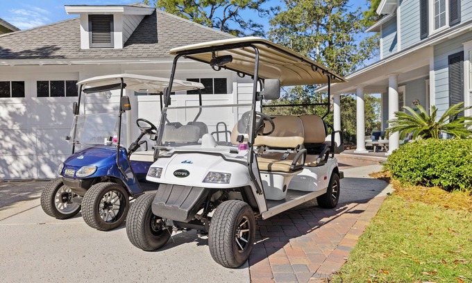 Laurel Grove Casa | LAKE/GOLF COURSE, screened porch~ Golf Cart~ FREE Activities~ Pool, HotTub