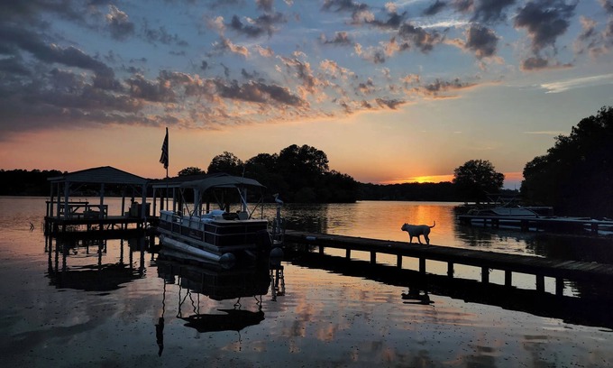 Waterloo Cabaña | Lake Greenwood Guesthouse-Bring your boat and your pup!