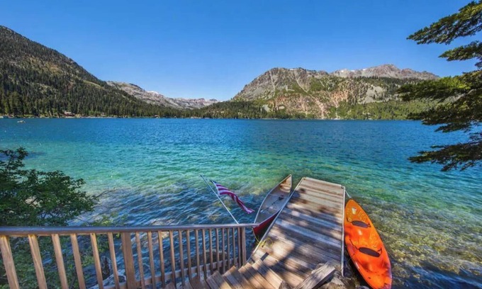 South Lake Tahoe Casa | Lake House at Fallen Leaf with Private dock