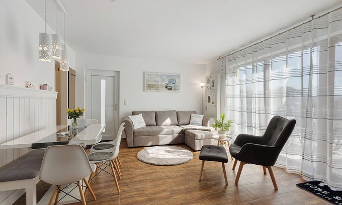 Allensbach Apartamento | Lake House Bodensee – Boutique-apartamento vacacional con jardín y 2 baños, apto para perros