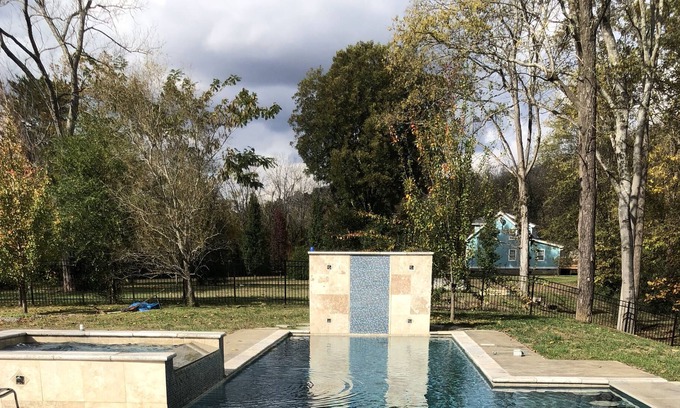 Ashland City Casa | Lake Lodge con piscina y muelle