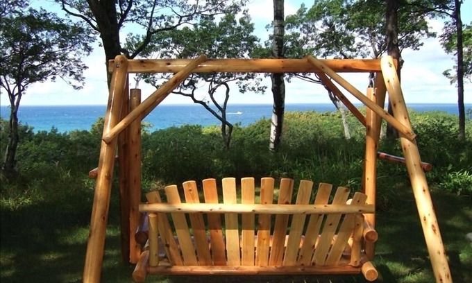 Good Hart Cabaña | Lago Michigan - Sunset View Cottage con servidumbre para el acceso al lago, Good Hart