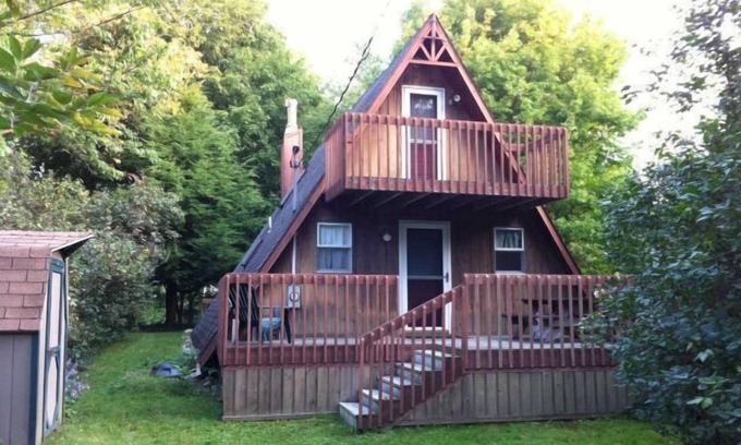 Mannsville Cabaña | Lake Ontario A-Frame Cottage con 1. 5 millas de playa