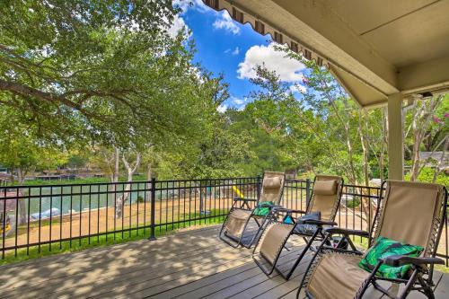 Seguin Casa | Lake Placid Home with Dock and Grill!