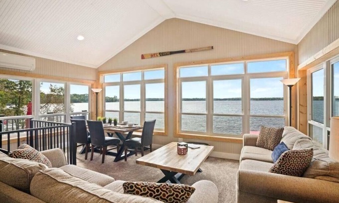 Annandale Casa | Cabaña East Lake Sylvia - Impresionantes vistas al mar