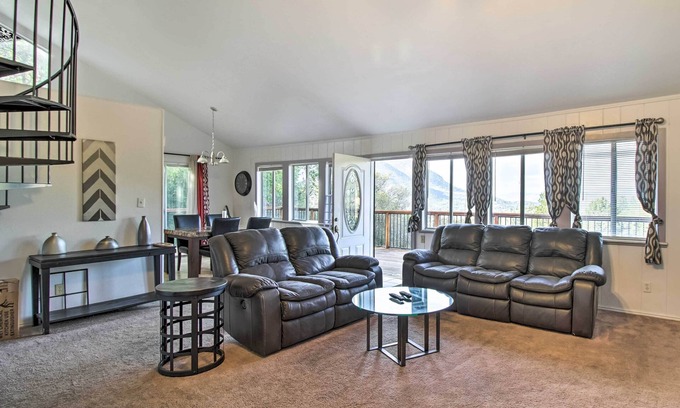 Kelseyville Casa | Lake View Home w/ Grill: Hike, Boat, Relax!