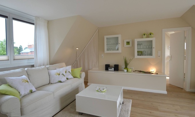 Klein Wittensee Apartamento | Vista al lago, acceso al lago, 3 ***, barril de sauna, WiFi, cerca del mar Báltico, 2-4 personas, jardín, moderno