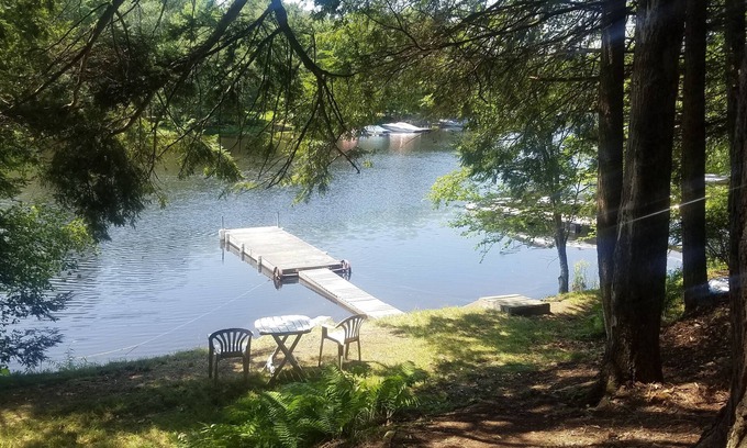 Greentown Casa | Lake Wallenpaupack Riverfront *** Muelle privado ***