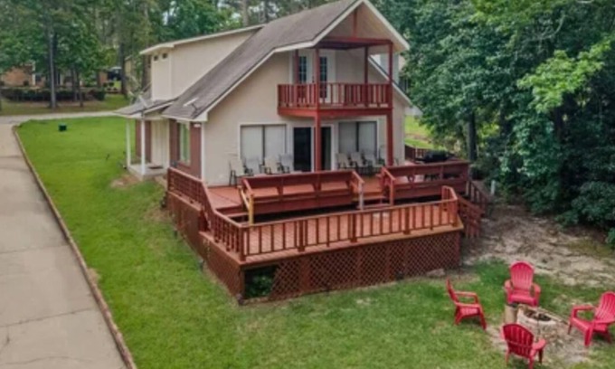 Brookeland Casa | Lakefront Awesome View from The Point