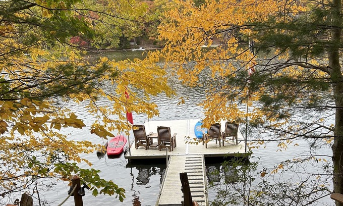 Penelacres Cabina | OWLS NEST, Cozy Cabin, Premiere Lake Waterfront, muelle privado, wHotTub & Linens