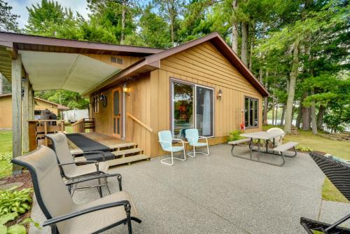 Chetek Casa | Lakefront Chetek Vacation Rental with Private Dock!