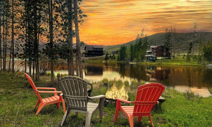 Grand Lake Cabaña | Coyote Cabin - ¡Cabaña encantadora y auténtica en el lago Sun Valley!