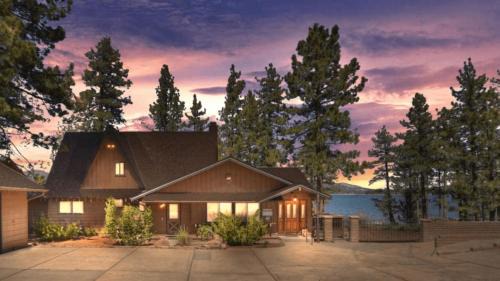 Big Bear Lake Casa | Lakefront Dock Hot Tub Swingset Deck Views Classic Lake House by AvantStay